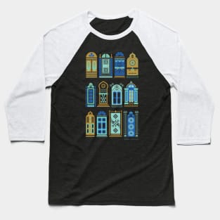 Doors - Blue Tan Baseball T-Shirt